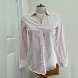 H & M v-neck button up shirt size ladies US 8
